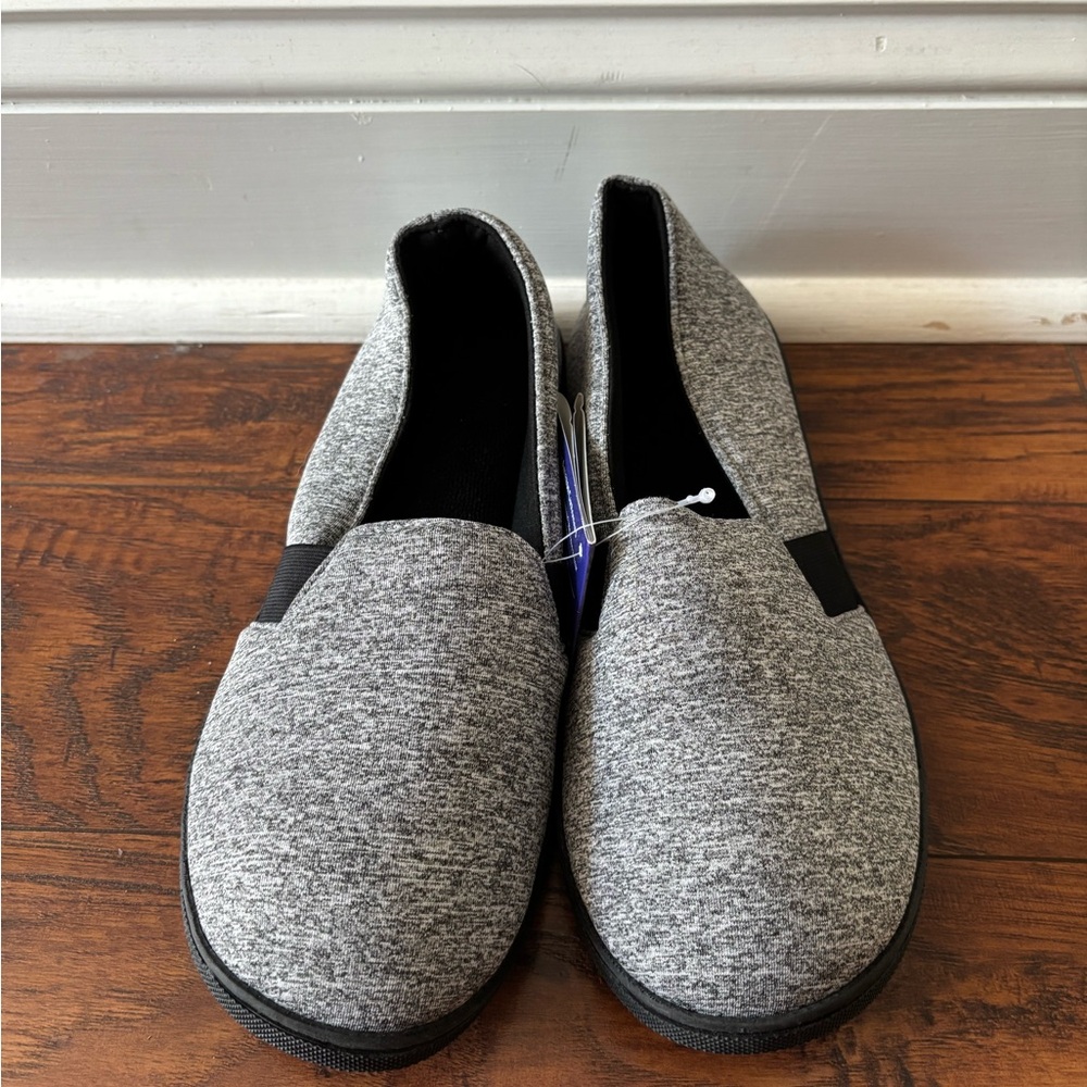 Women's Gray Slip-On Loafers